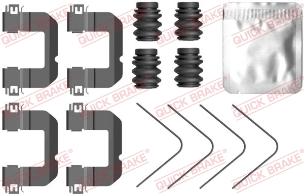 Accessory Kit, disc brake pad